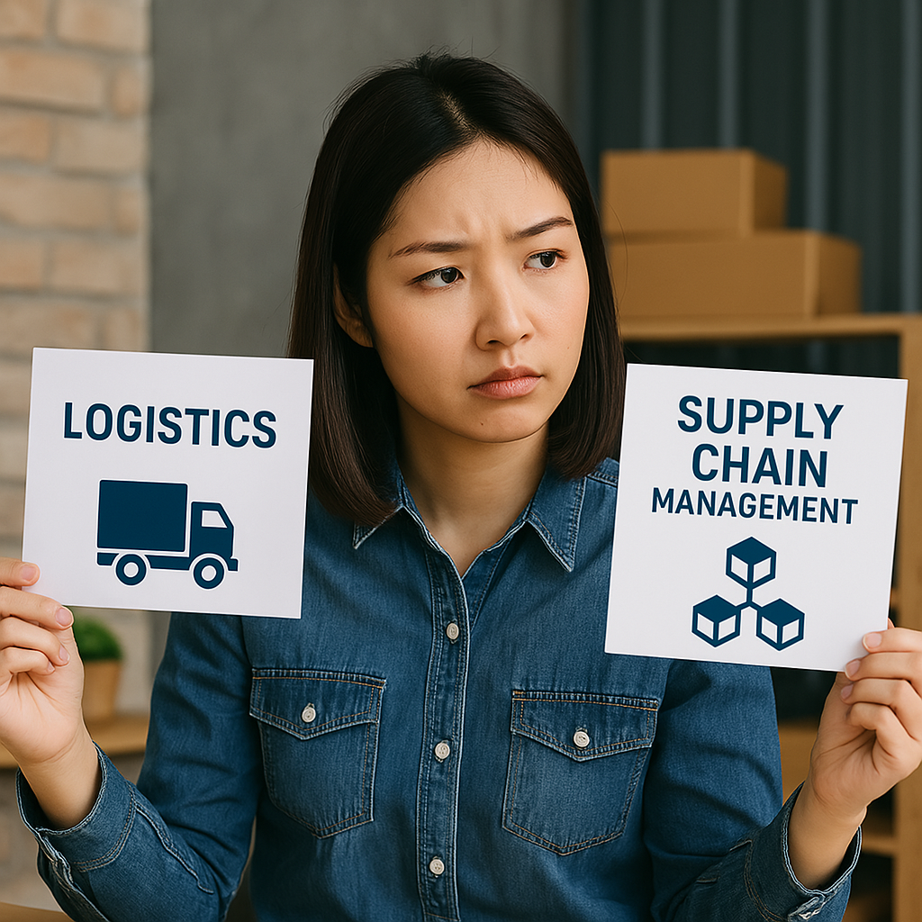 Sự khác biệt giữa Logistics và Supply Chain Management
