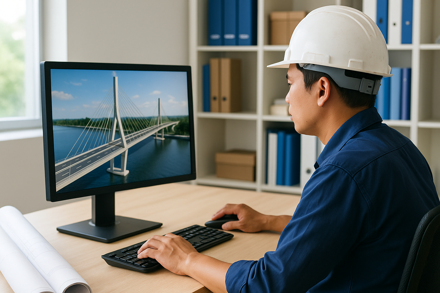 Công nghệ mới trong xây dựng cầu đường hiện đại