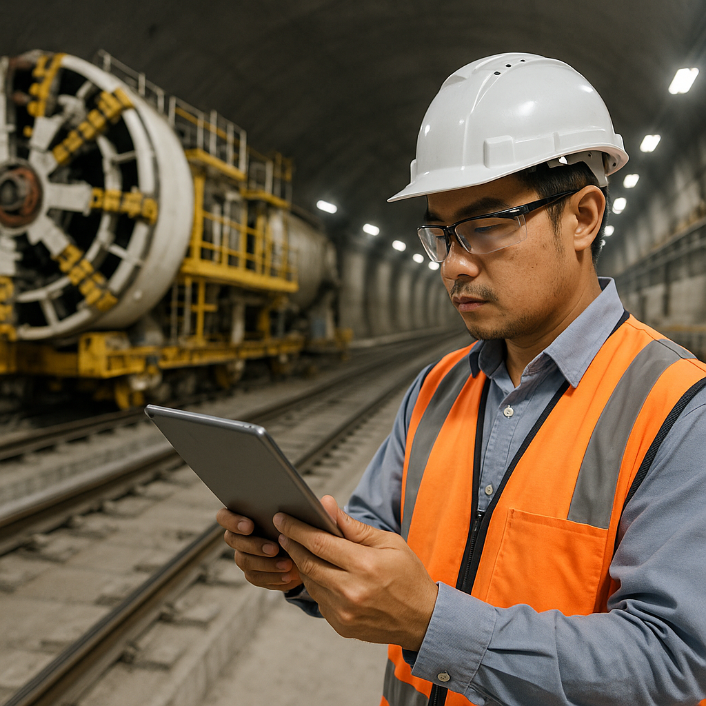 Các công nghệ hiện đại trong thi công đường sắt và metro