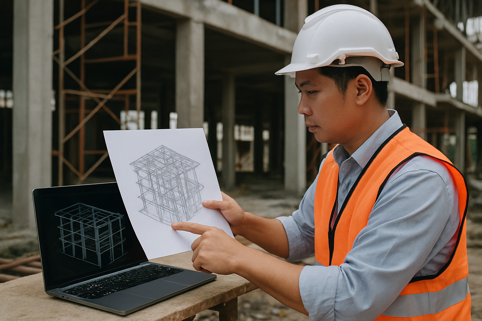 Tính toán kết cấu và tối ưu hóa thiết kế công trình