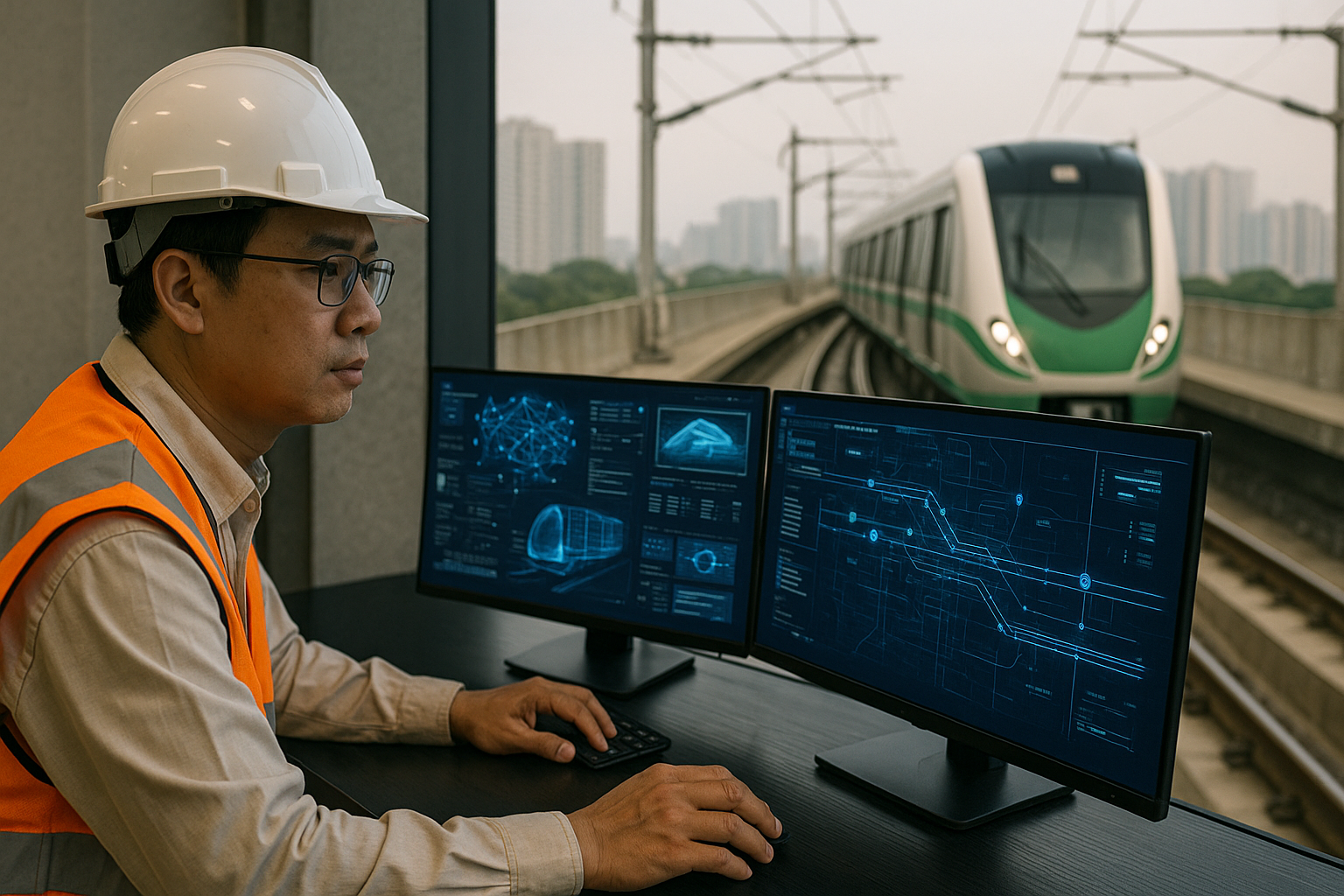Ứng dụng AI trong kiểm soát và vận hành metro tự động