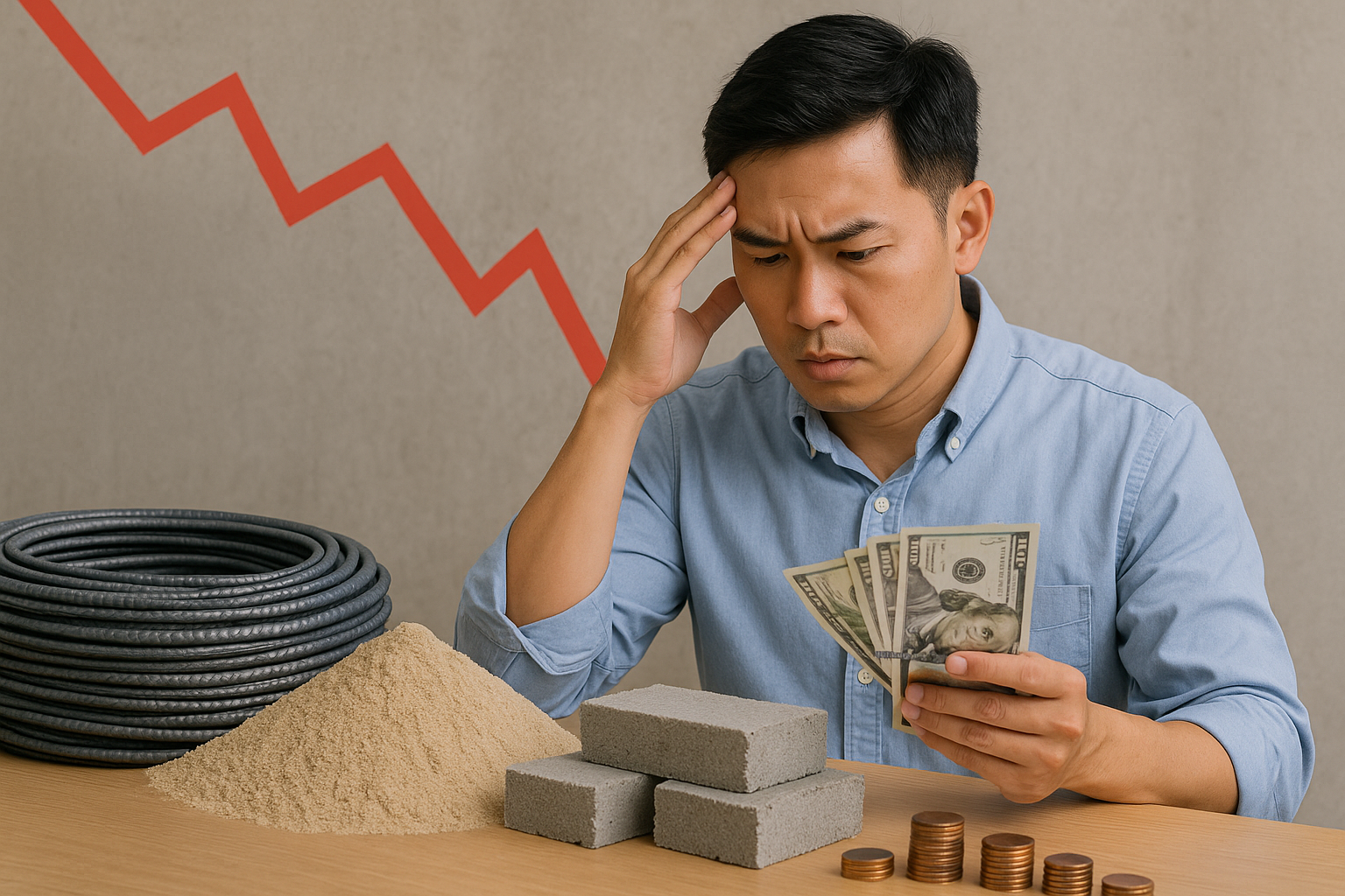 Tác động của biến động giá nguyên vật liệu đến ngành xây dựng
