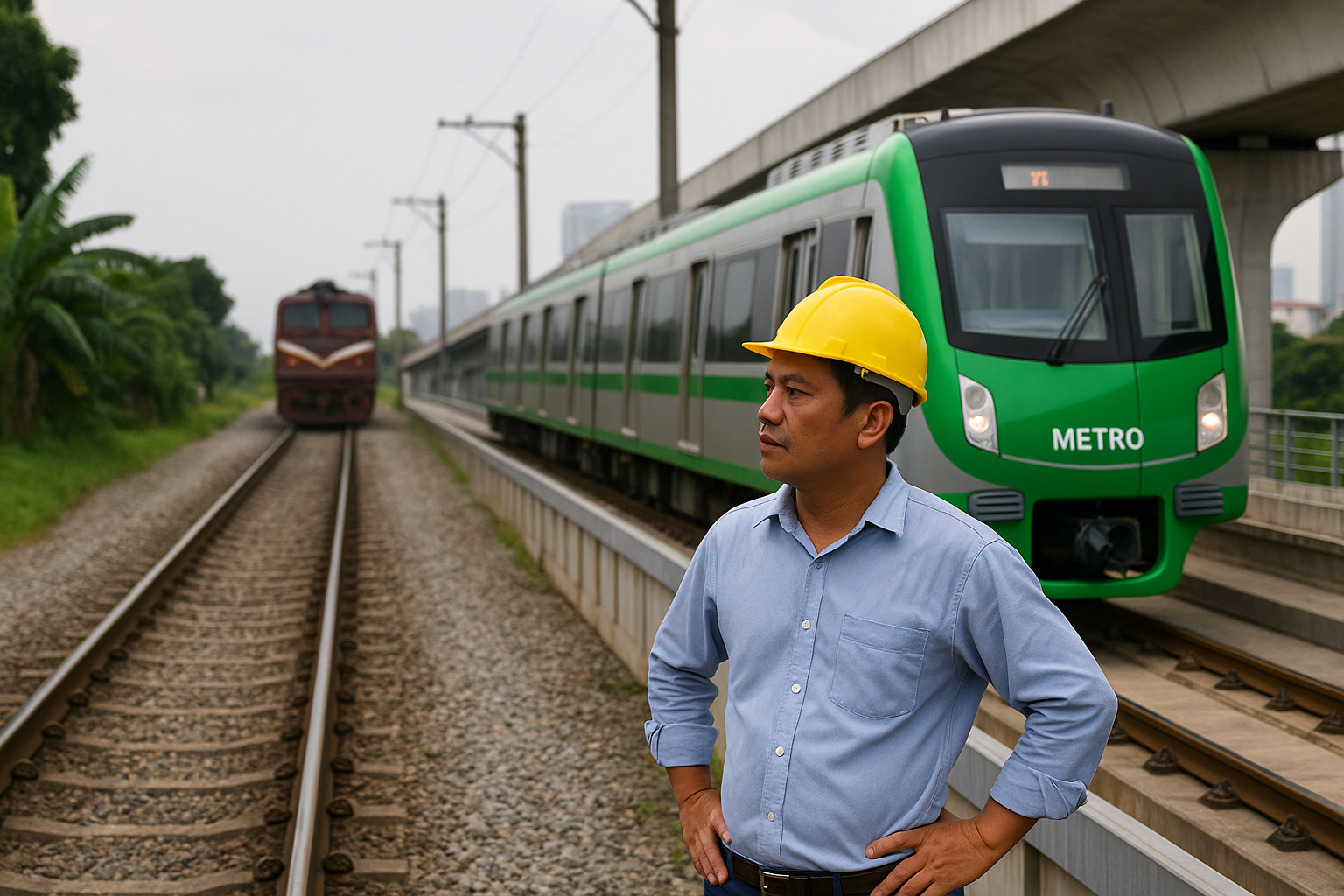 Sự khác biệt giữa xây dựng đường sắt truyền thống và metro hiện đại