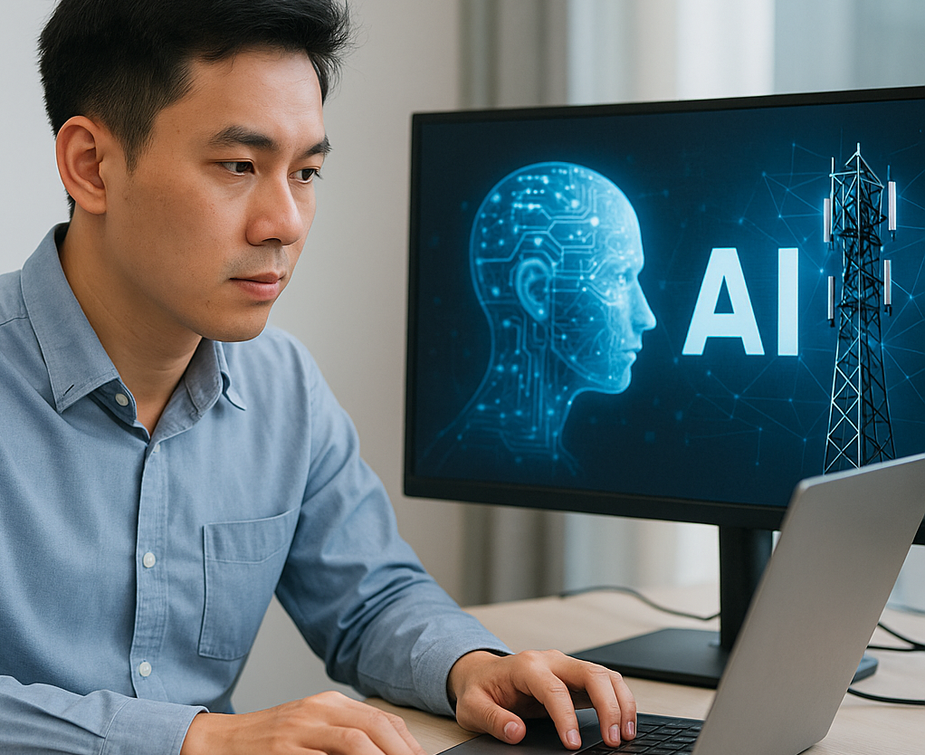 Ứng dụng trí tuệ nhân tạo (AI) trong viễn thông