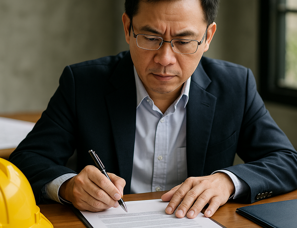 Hợp đồng xây dựng và các điều khoản quan trọng
