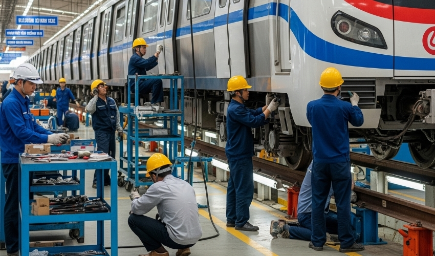 Ngành Cơ Khí Đường Sắt Tốc Độ Cao Và Đường Sắt Đô Thị Là Gì?