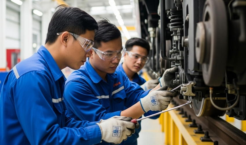 Tuyển Sinh Liên Thông Đại Học Ngành Cơ Khí Đường Sắt Tốc Độ Cao Và Đường Sắt Đô Thị